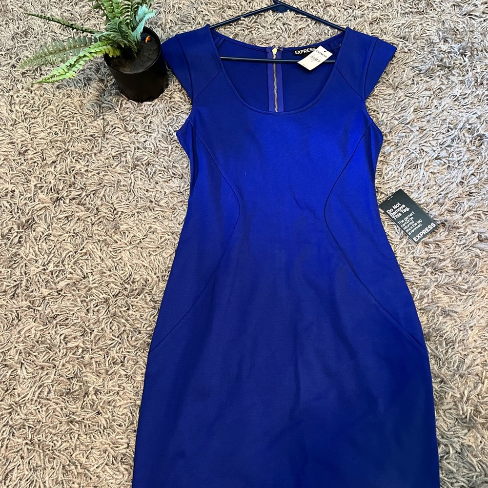 Blue Dress from Express, Brand New with tags